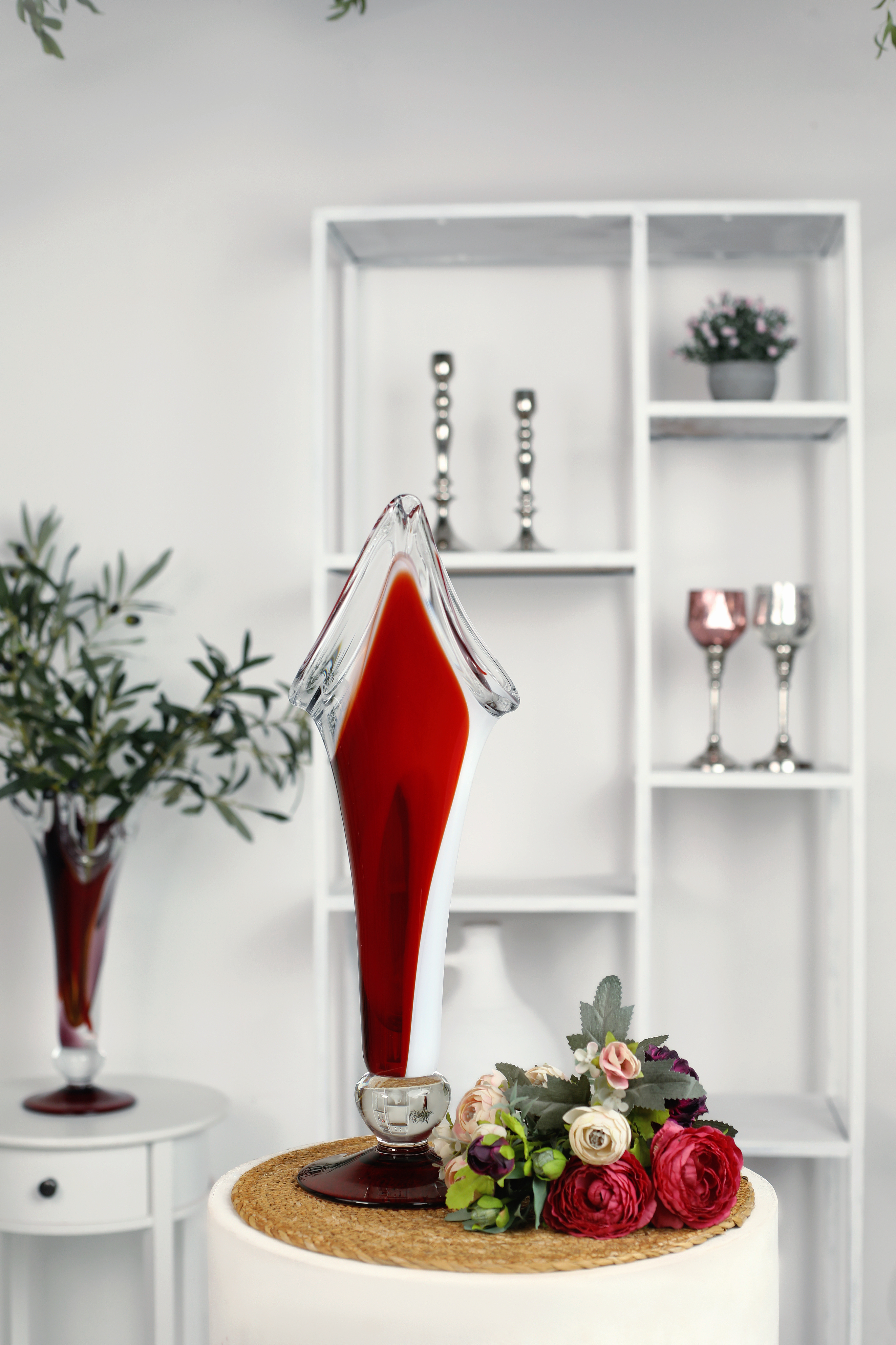 Vetreria Artistica Marte Asia Dekorativ Vaza